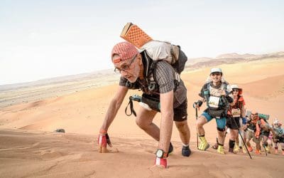 Two runners complete epic run in Sahara desert for Chance for Childhood  
